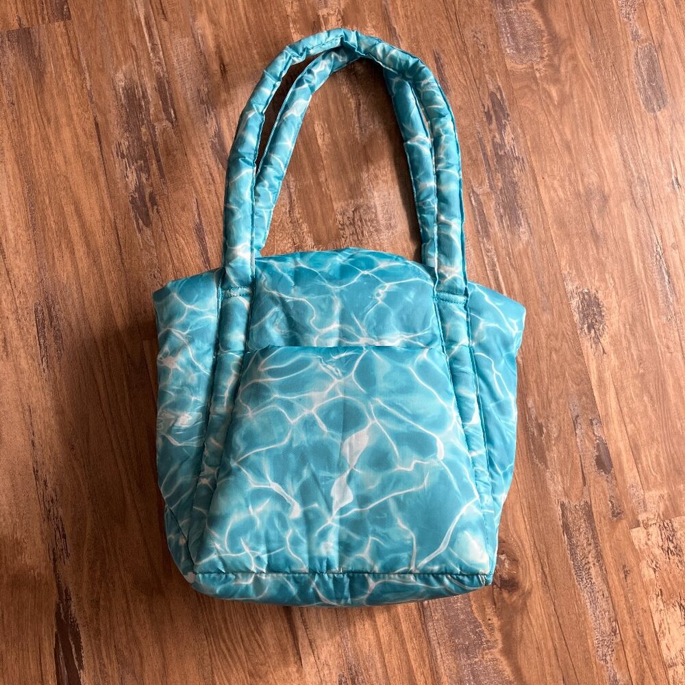 Baggu Puffy Mini Tote Pool Print